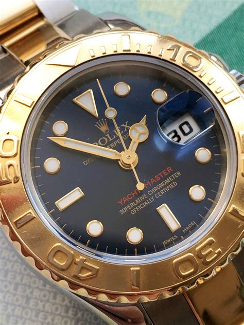 rolex yachtmaster lady stahl gold|rolex yacht master for sale.